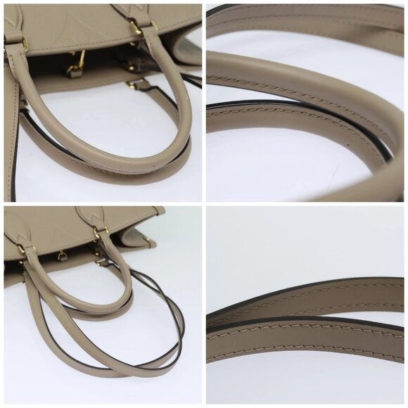 LOUIS VUITTON Empreinte On The Go MM Bag 2way Tour Rail M45607 LV Auth 80922SA - Picture 16 of 16